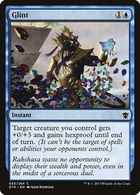 Glint - Dragons of Tarkir (DTK) #55 - Common Magic: The Gathering Trading Card