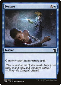 Negate - Dragons of Tarkir (DTK) #65 - Common Magic: The Gathering Trading Card