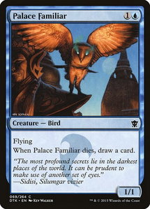 Palace Familiar - Dragons of Tarkir (DTK) #69 - Common Magic: The Gathering Trading Card