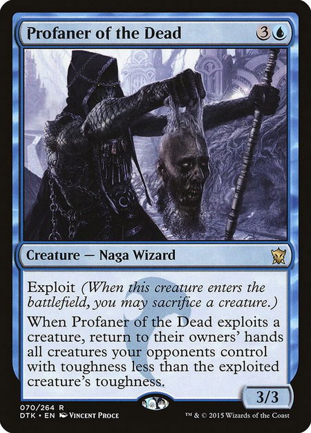 Profaner of the Dead - Dragons of Tarkir Magic: The Gathering trading card