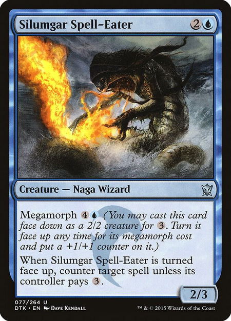 Silumgar Spell-Eater - Dragons of Tarkir Magic: The Gathering trading card