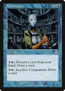 Compulsion - Torment (TOR) #34 - Uncommon Magic: The Gathering Trading Card
