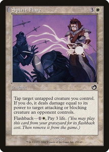 Spirit Flare - Torment (TOR) #15 - Common Magic: The Gathering Trading Card