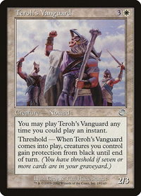 Teroh's Vanguard - Torment (TOR) #19 - Uncommon Magic: The Gathering Trading Card