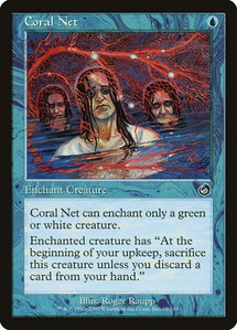Coral Net - Torment (TOR) #35 - Common Magic: The Gathering Trading Card