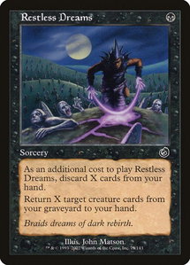Restless Dreams - Torment (TOR) #79 - Common Magic: The Gathering Trading Card