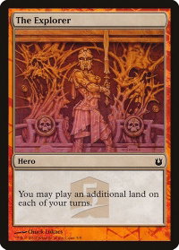 The Explorer - Hero's Path Promos (HERO) #5 - Special Magic: The Gathering Trading Card