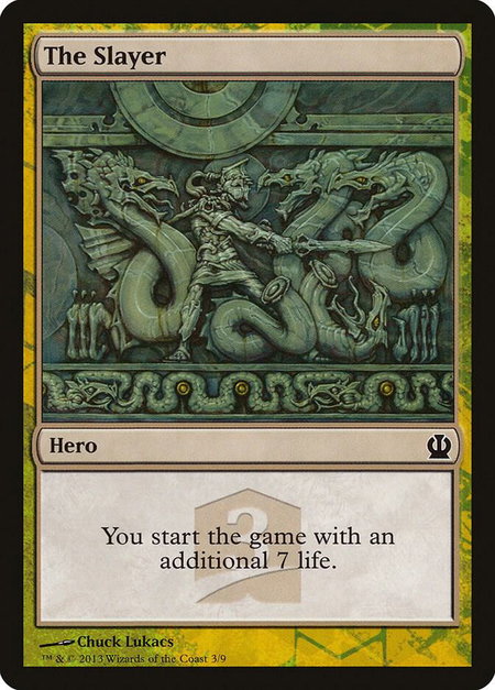 The Slayer trading card from Hero's Path Promos The Slayer - Hero's Path Promos Magic: The Gathering trading card
