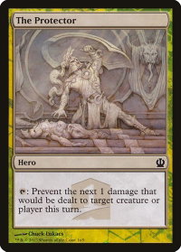 The Protector - Hero's Path Promos (HERO) #1a - Special Magic: The Gathering Trading Card