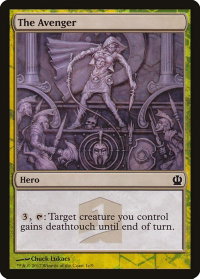 The Avenger - Hero's Path Promos (HERO) #1c - Special Magic: The Gathering Trading Card