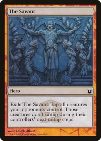 The Savant - Hero's Path Promos (HERO) #4b - Special Magic: The Gathering Trading Card