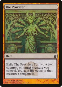 The Provider - Hero's Path Promos (HERO) #4e - Special Magic: The Gathering Trading Card