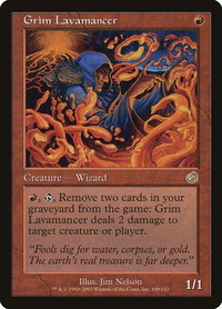 Grim Lavamancer - Torment (TOR) #100 - Rare Magic: The Gathering Trading Card
