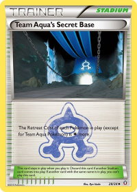 Team Aqua's Secret Base - Double Crisis (DCR) #28/34 - Uncommon Pokémon Trading Card