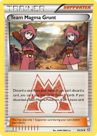 Team Magma Grunt - Double Crisis (DCR) #30/34 - Uncommon Pokémon Trading Card