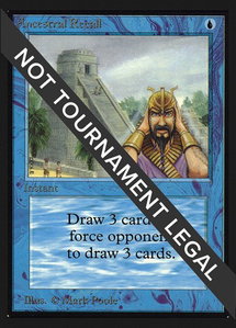 Ancestral Recall (IE) - International Edition (IED) #48 - Rare Magic: The Gathering Trading Card