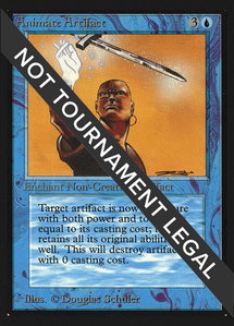 Animate Artifact (IE) - International Edition (IED) #49 - Uncommon Magic: The Gathering Trading Card