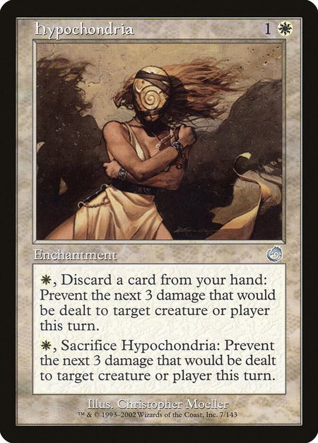 Hypochondria - Torment Magic: The Gathering trading card