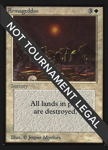 Armageddon (IE) - International Edition (IED) #2 - Rare Magic: The Gathering Trading Card