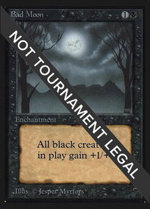 Bad Moon (IE) - International Edition (IED) #94 - Rare Magic: The Gathering Trading Card