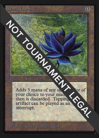 Black Lotus (IE) - International Edition (IED) #233 - Rare Magic: The Gathering Trading Card