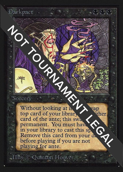 Darkpact (IE) trading card from International Edition Darkpact (IE) - International Edition Magic: The Gathering trading card