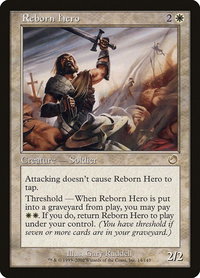 Reborn Hero - Torment (TOR) #14 - Rare Magic: The Gathering Trading Card
