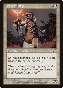 Stern Judge - Torment (TOR) #16 - Uncommon Magic: The Gathering Trading Card