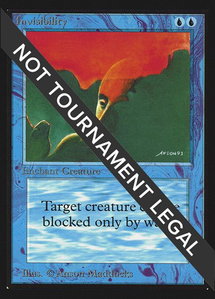Invisibility (IE) - International Edition (IED) #60 - Common Magic: The Gathering Trading Card