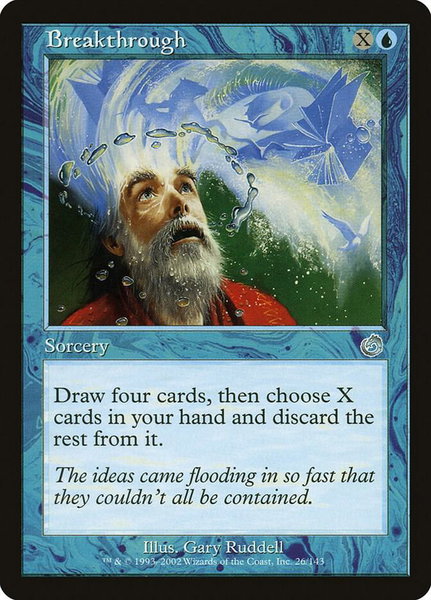 Breakthrough - Torment Magic: The Gathering trading card