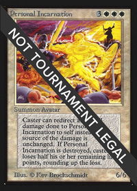 Personal Incarnation (IE) - International Edition (IED) #32 - Rare Magic: The Gathering Trading Card