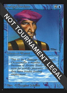 Prodigal Sorcerer (IE) - International Edition (IED) #74 - Common Magic: The Gathering Trading Card