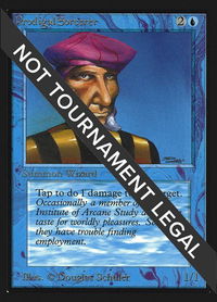 Prodigal Sorcerer (IE) - International Edition (IED) #74 - Common Magic: The Gathering Trading Card