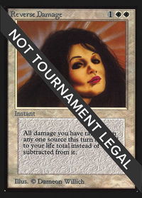 Reverse Damage (IE) - International Edition (IED) #36 - Rare Magic: The Gathering Trading Card