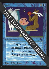 Stasis (IE) - International Edition (IED) #81 - Rare Magic: The Gathering Trading Card