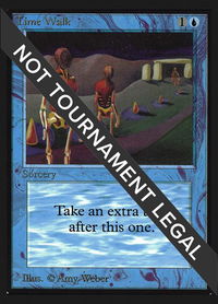 Time Walk (IE) - International Edition (IED) #84 - Rare Magic: The Gathering Trading Card