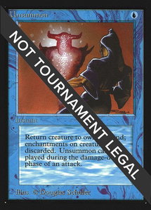 Unsummon (IE) - International Edition (IED) #87 - Common Magic: The Gathering Trading Card