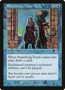Stupefying Touch - Torment (TOR) #48 - Uncommon Magic: The Gathering Trading Card
