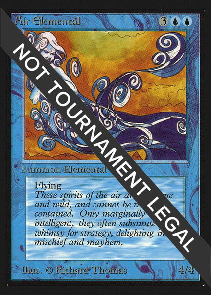 Air Elemental (CE) trading card from Collector's Edition Air Elemental (CE) - Collector's Edition Magic: The Gathering trading card