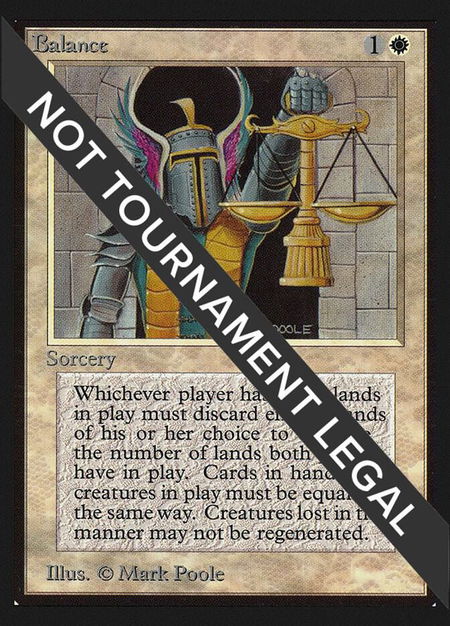 Balance (CE) - Collector's Edition Magic: The Gathering trading card