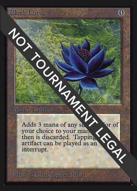 Black Lotus (CE) trading card from Collector's Edition Black Lotus (CE) - Collector's Edition Magic: The Gathering trading card