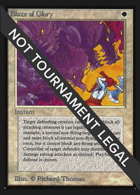 Blaze of Glory (CE) - Collector's Edition (CED) #6 - Rare Magic: The Gathering Trading Card