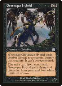 Grotesque Hybrid - Torment (TOR) #63 - Uncommon Magic: The Gathering Trading Card