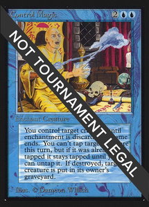 Control Magic (CE) - Collector's Edition (CED) #53 - Uncommon Magic: The Gathering Trading Card