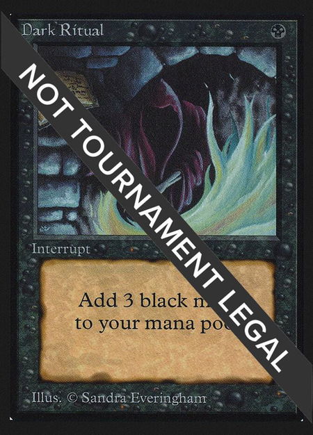 Dark Ritual (CE) - Collector's Edition Magic: The Gathering trading card