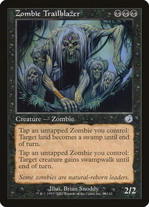 Zombie Trailblazer - Torment (TOR) #89 - Uncommon Magic: The Gathering Trading Card