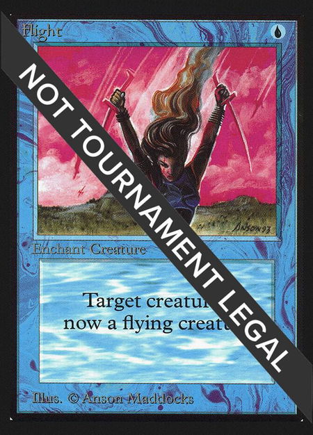 Flight (CE) trading card from Collector's Edition Flight (CE) - Collector's Edition Magic: The Gathering trading card