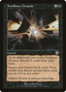 Insidious Dreams - Torment (TOR) #66 - Rare Magic: The Gathering Trading Card