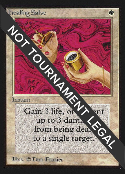 Healing Salve (CE) - Collector's Edition Magic: The Gathering trading card