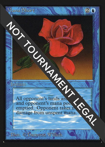 Mana Short (CE) - Collector's Edition Magic: The Gathering trading card